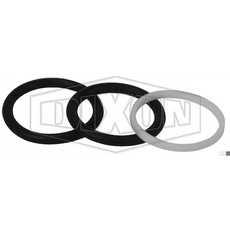 Dixon Quick Disconnect Seal Kit, For Use with TR-Series Interchange Hydraulic Tema European Coupler 8TR-SKIT